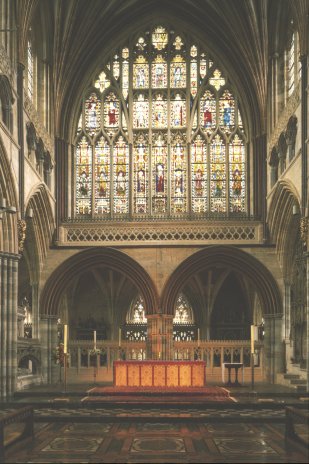 The Interior of Exeter Cathedral